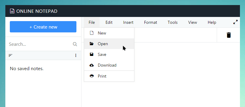 Open text file in Pieseo